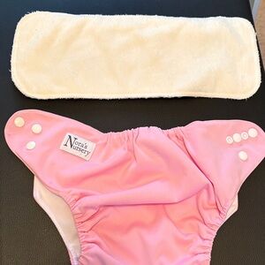 2/$15 Pink Reusable Cloth Diaper Cover